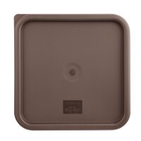 Hygiplas Quadratischer Deckel Braun Groß