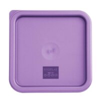 Hygiplas Quadratischer Deckel Violett Medium