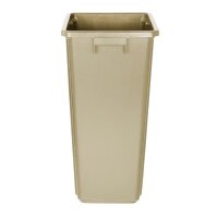 Jantex Slim Mülleimer Beige 60Ltr