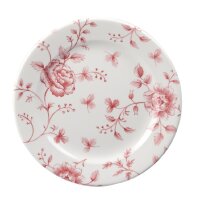 Churchill Vintage Prints Teeteller, Cranberry-Rose-Druck, 170 mm, (6 Stück)