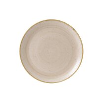 Churchill Stonecast, runder Coupe-Teller, Muskatcreme, 324 mm, (6 Stück)