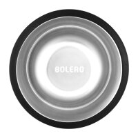 Bolero Edelstahlschüssel für kleine Hunde 150mm 3