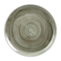 Churchill Stonecast Patina Antique Coupe Runde Teller,...