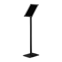 Europel Infostand schwarz mit Klapprahmen A4 25mm 2