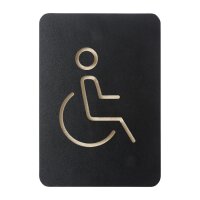 Europel Piktogramm-Schild Rollstuhl schw gallery