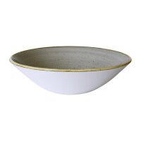 Churchill Stonecast ¿ Tiefe Coupe-Schüsseln, grau, 205 mm (6 Stück)