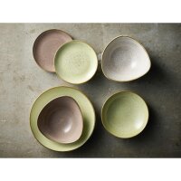 Churchill Stonecast Raw Grüne Coupeschalen 184mm (12 Stück)