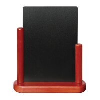 Securit Tischtafel Mahagoni A5 2