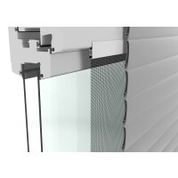 Fensterbausatz "COMPACT XL" 130x220 cm in Weiß