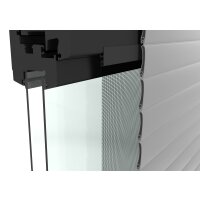 Fensterbausatz "COMPACT XL" 130x220 cm in Anthrazit