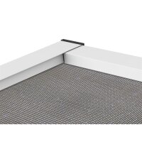 Fensterbausatz "MASTER SLIM" 80x100 cm in Weiß