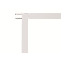 Fensterbausatz "MASTER SLIM" 130x150 cm in Weiß