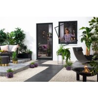 Alu-Fensterbausatz "BASIC" 130x150 cm in Anthrazit