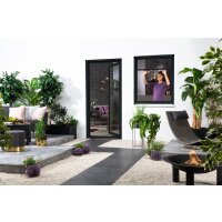 Alu-Fensterrollo Bausatz "SMART" 130x160 cm in Anthrazit
