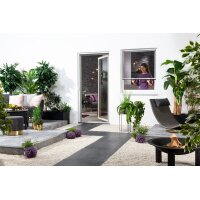 Alu-Fensterrollo Bausatz "SMART" 160x160 cm in Wei