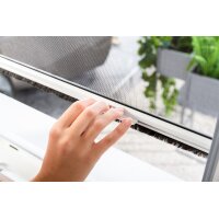Alu-Fensterrollo Bausatz "SMART" 160x160 cm in Wei