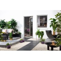 Alu-Fensterrollo Bausatz "SMART" 160x160 cm in Wei