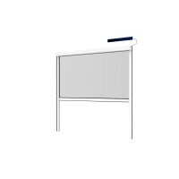 Insektenschutzrollo elektrisch 110x220 cm in Weiß  *