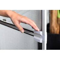 Alu-Türbausatz "BASIC" 100x210 cm in Wei&szli