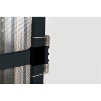 Alu-Türbausatz "BASIC" 100x210 cm in Anthrazi