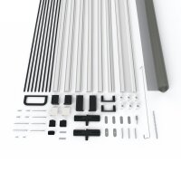 Türbausatz "MASTER SLIM+" 120x240 cm in Anthrazit