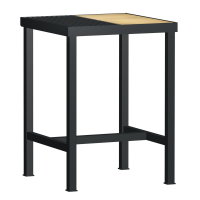 Schwei&szlig;tisch 625x625x855mm Schamottstein, Rost,...