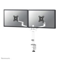 Neomounts Monitor-Halterung weiß für 2 Monitore, 