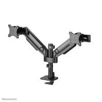 Neomounts DS65S-950BL2 Monitorarm 24-34" - Gasfeder - Topfix - mehrfach verstellbar - 180°-Stopp