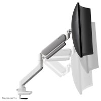 Neomounts DS70PLUS-450WH1 Monitorarm 17-49" - Gasfeder - Topfix - 180°-Stopp
