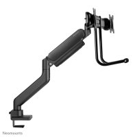Neomounts DS75-450BL2 Monitorarm 17-32" - Gasfeder - Topfix - 180°-Stopp