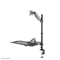 Neomounts DS90-325BL1 Sitz-Steh-Arbeitsplatz Tischmontage 17-32" - Gasfeder