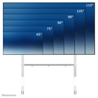Neomounts TV-Ständer mit Rollen FL50-575WH1 weiß 