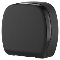Jumbo Toilettenpapierspender, schwarz matt