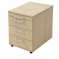 Rollcontainer BASIC - 42,8 x 58 x 59 cm, 3 Sc