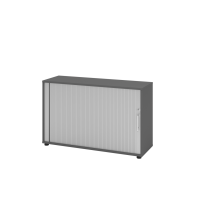 Rollladenschr.hor. 2OH 120cm RE Graphit/Silb