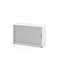 Rollladenschrank 1732S 2OH SG weiß/silb