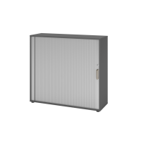 Rollladenschr.hor. 3OH 120cm SG Graphit/Silb