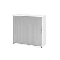 Rollladenschr.hor. 3OH 120cm CE Weiß/Silber