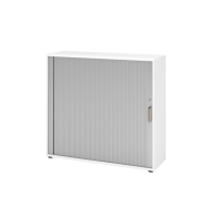 Rollladenschr.hor. 3OH 120cm SG Wei&szlig;/Silber