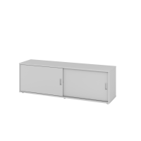 Sideboard 1,5OH, Grau/Grau