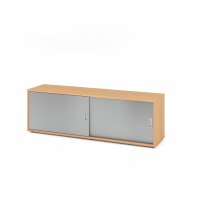 Sideboard 1,5OH, Buche/Silber gallery