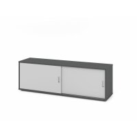 Sideboard 1,5OH, Graphit/Grau gallery