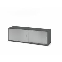 Sideboard 1,5OH, Graphit/Silber gallery