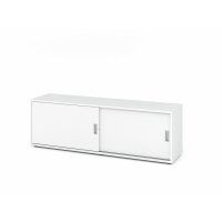 Sideboard 1,5OH, Weiß/Weiß gallery