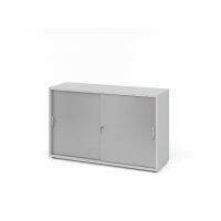 Schiebetürenschrank 2 OH BM Grau/Si gallery