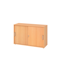 Schiebet&uuml;renschrank 2 OH CE Buche/Buche
