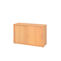 Schiebet&uuml;renschrank 2 OH RE Buche/Buche
