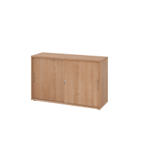 Schiebetürenschrank 2 OH BS Nussbaum/Nussbaum