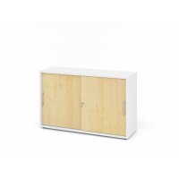 Schiebetürenschrank 2 OH RE Wei&szl gallery