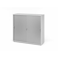 Schiebetürenschrank 3 OH BM Grau/Si gallery